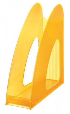 Stojan na časopisy Twin priehľadná signálna oranžová