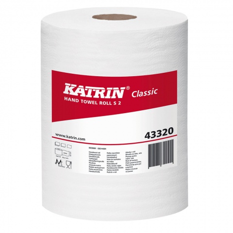 Papierové uteráky v roliach Katrin Classic Roll S 12 ks