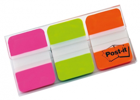 Post-it index extra silný neónové farby