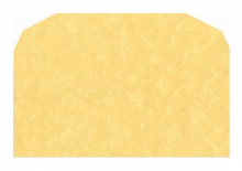 Štrukt. obálka Pergamen zlatá,95g, 25 ks