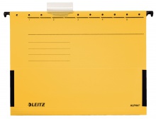 Závesný obal Leitz ALPHA s bočnicami žltý