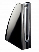 Stojan na časopisy Allura perleťový čierny