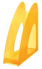 Stojan na časopisy Twin priehľadná signálna oranžová