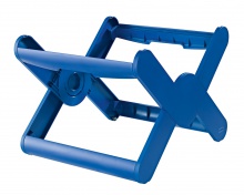 Zásobník X-CROSS na závesné obaly modrý