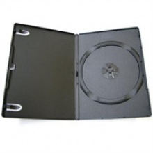 1 DVD box - čierny obal slim 9mm