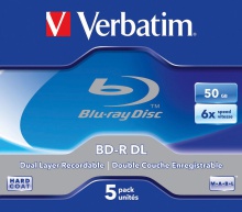 Verbatim BD-R DL 6x 50 GB klasický obal